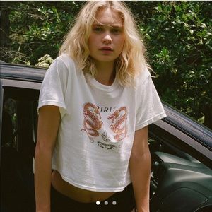 BDG dragon spirit shrunken baby tee